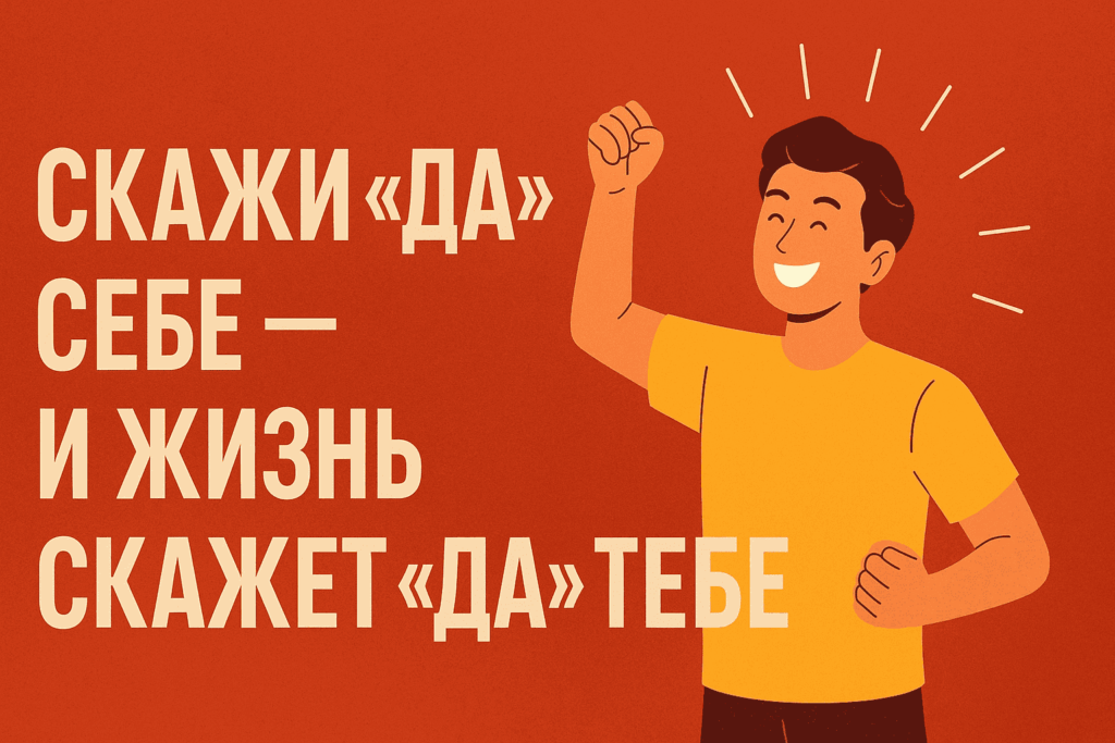 Скажи «ДА» себе — и жизнь откроет двери